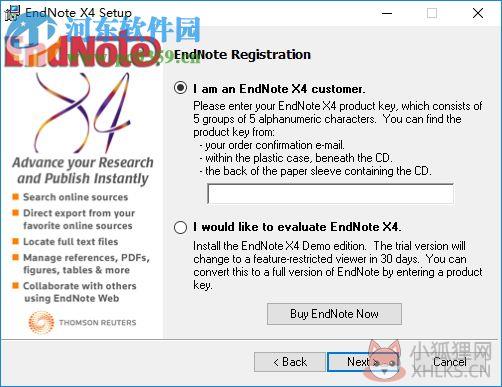 Thomson Endnote X4下载(文献搜索管理工具) 免费版
