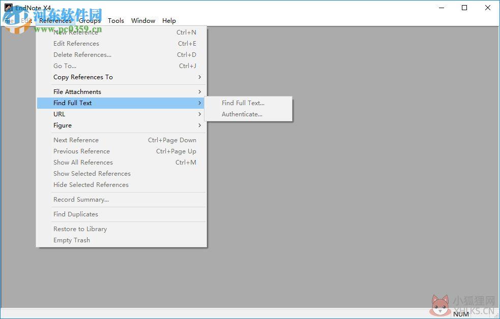 Thomson Endnote X4下载(文献搜索管理工具) 免费版