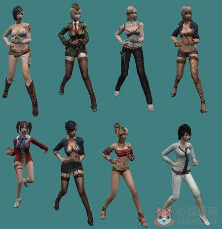 CS1.6女人物模型包(含多款美女模型)