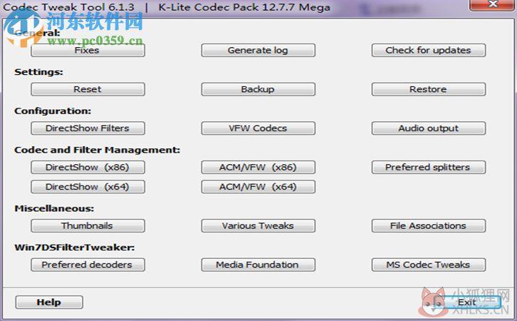 K-Lite Mega Codec Pack(万能解码器)
