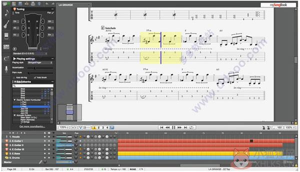 Guitar Pro 6(音谱编辑软件) v6.0简体中文绿色下载
