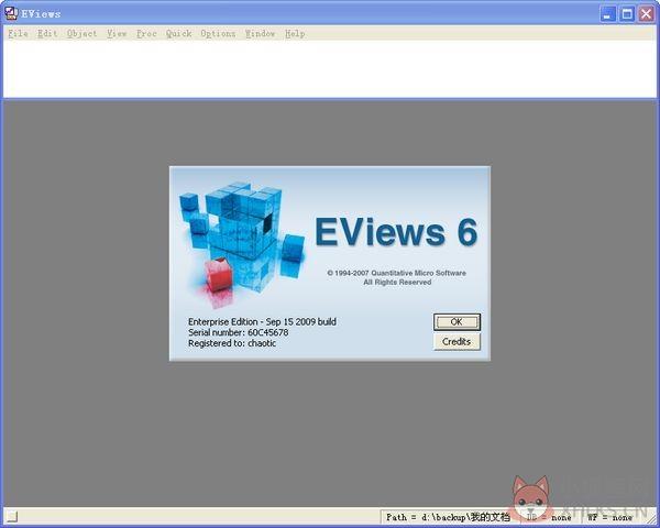 EViews 6.0绿色版