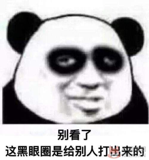 本人黑眼圈声明表情包大全高清无水印版图片1
