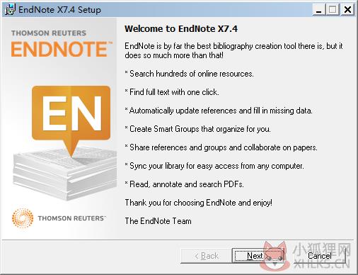 EndNote X7绿色版