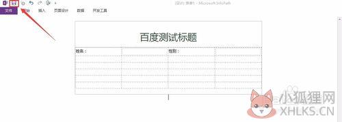 Infopath2016正式版