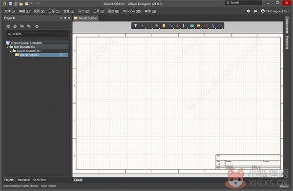 Altium Designer(PCB板设计) v21.6.1.37中文版