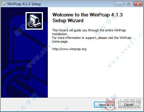 WinPcap v4.1.3绿色版