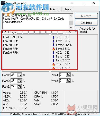 SpeedFan V4.52绿色版
