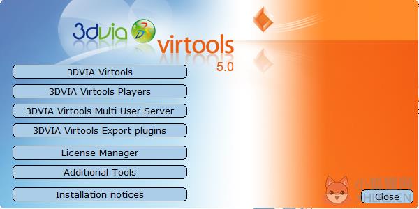 3DVIA Virtools v5.0官方版