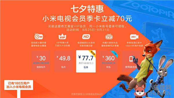 小米盒子：小米影视会员可以享受哪些权益？如何开通小米影视会员？(1)