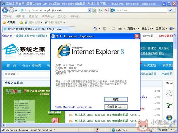 Internet Explorer 8 Final For Winxp 官方安装版