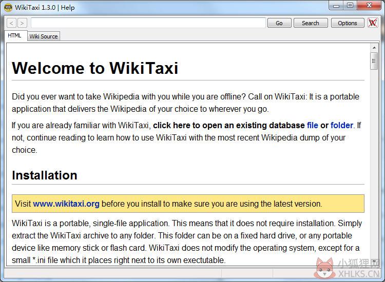 WikiTaxi(维基百科) V1.3.0 绿色英文版