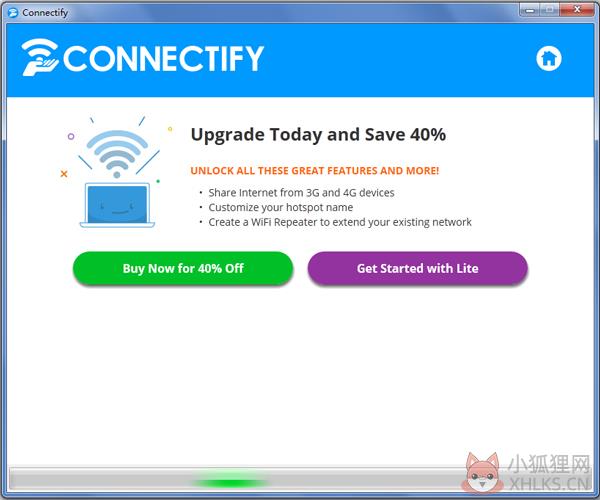 Connectify(无线共享软件) V2019.1.1.40046 Connectify(无线共享软件) V2019.1.1.40046
