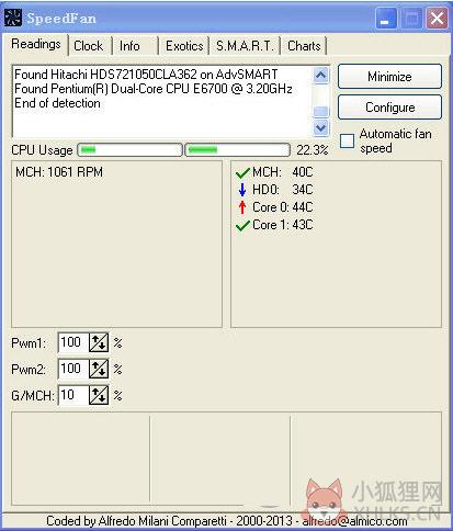 SpeedFan V4.52 绿色汉化版