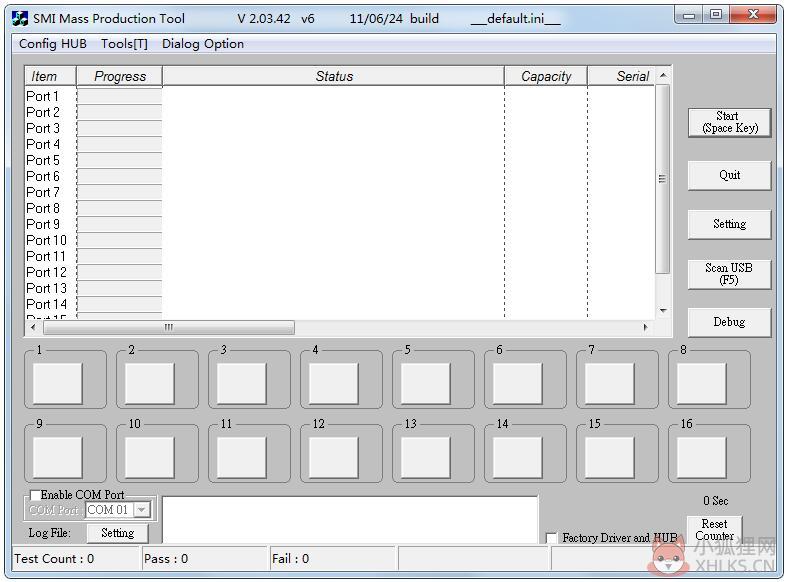 台电加密u盘量产工具 V2.03.42 绿色英文版