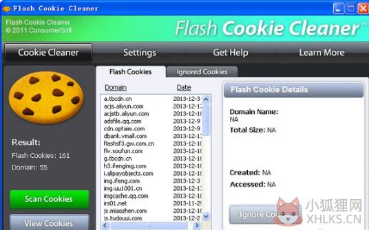 Flash Cookie清理工具 V2.0 绿色英文版 Flash Cookie清理工具 V2.0 绿色英文版