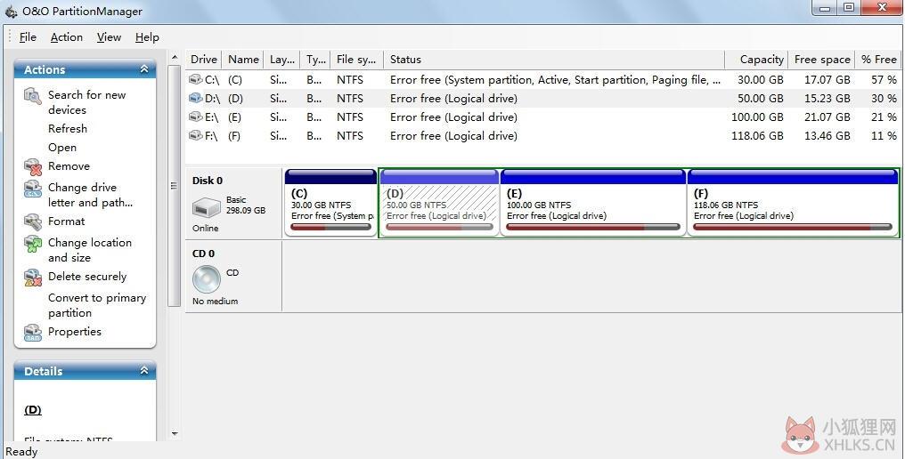 O&O PartitionManager V3.0 吕达嵘汉化安装版