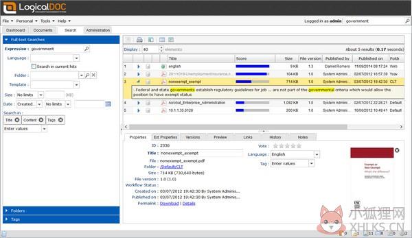 LogicalDOC(文件管理协作系统)