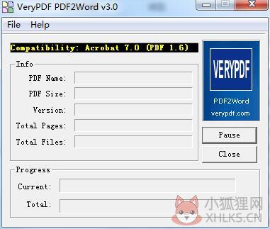 VeryPDF PDF2Word V3.0 绿色英文版 VeryPDF PDF2Word V3.0 绿色英文版