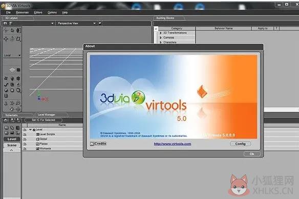 Virtools(虚拟现实制作软件) V5.0 免费版 Virtools(虚拟现实制作软件) V5.0 免费版