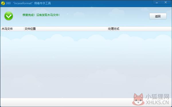 360 incaseformat病毒专杀工具 V2021 官方版