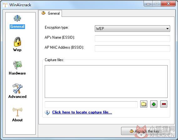 WinAircrack(最新无线路由) V2.6 多国语言绿色版 WinAircrack(最新无线路由) V2.6 多国语言绿色版
