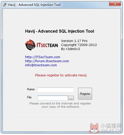 havij(sql自动化注入工具) V1.17 破解版