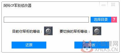 阿科CF军衔修改器 V1.0 绿色版