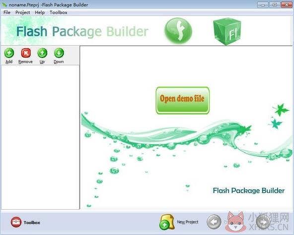 Boxoft Flash Package Builder(flash转换工具) V1.5 官方版 Boxoft Flash Package Builder(flash转换工具) V1.5 官方版
