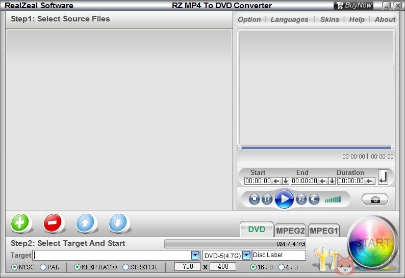 RZ MP4 To DVD Converter(MP4转DVD转换器) V3.20 英文安装版 RZ MP4 To DVD Converter(MP4转DVD转换器) V3.20 英文安装版