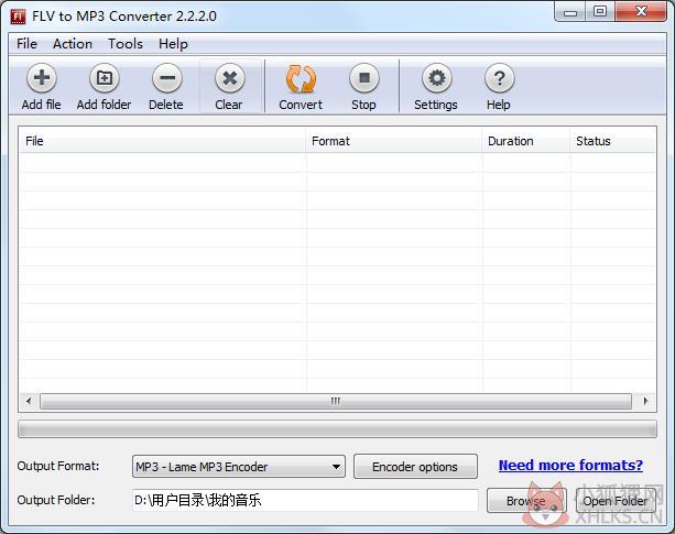 Flv to MP3 Converter(flv转mp3工具) V2.2.2.0 英文安装版