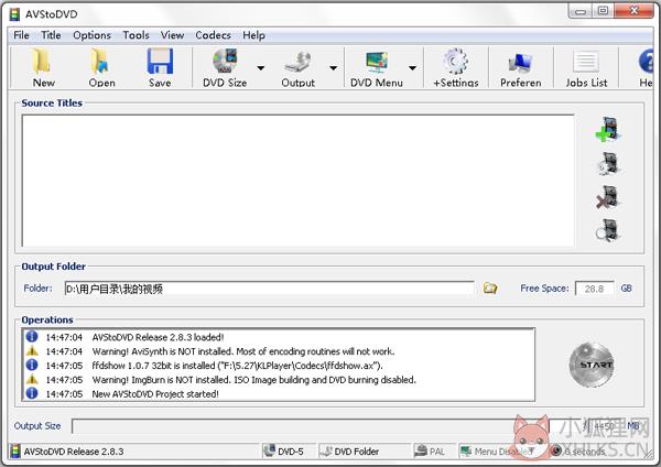 AVStoDVD(DVD格式转换工具) V8.2.2.0