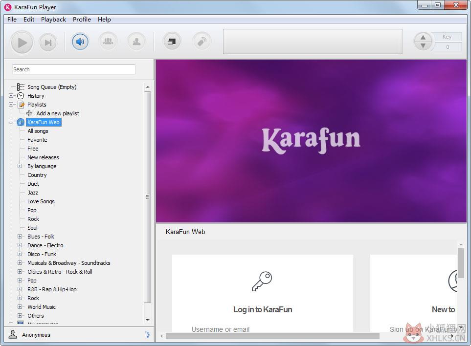 KaraFun Player(免费的卡拉ok软件) V2.6.0.6 KaraFun Player(免费的卡拉ok软件) V2.6.0.6