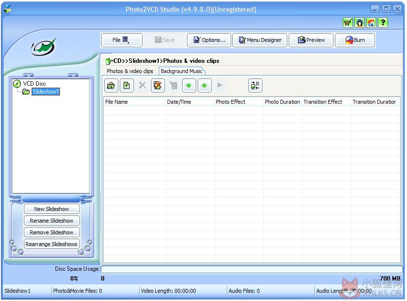 Photo2VCD Studio(照片刻录软件) V4.9.8.0 英文版