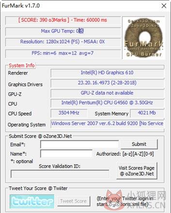 FurMark V1.31.0 免费版