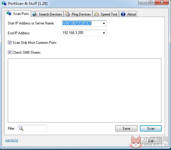 PortScan V1.90 官方免费版
