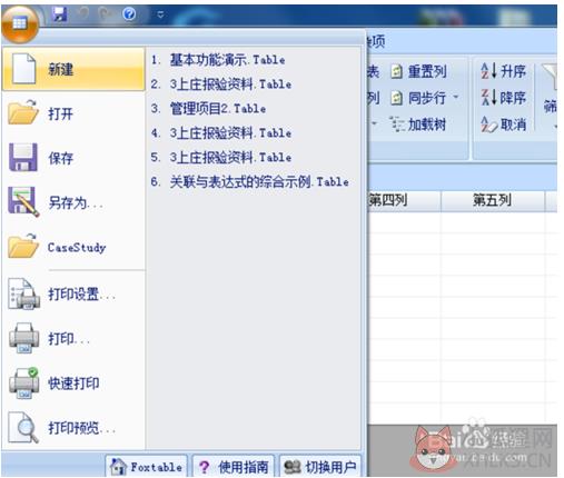 Foxtable最新版使用教程2