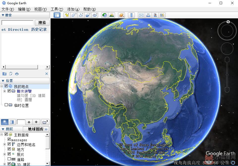 谷歌地图高清卫星地图