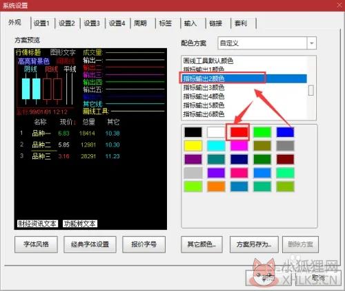 通达信修改均线颜色5