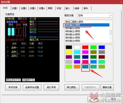 通达信修改均线颜色4