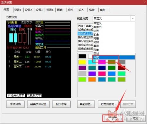 通达信修改均线颜色7