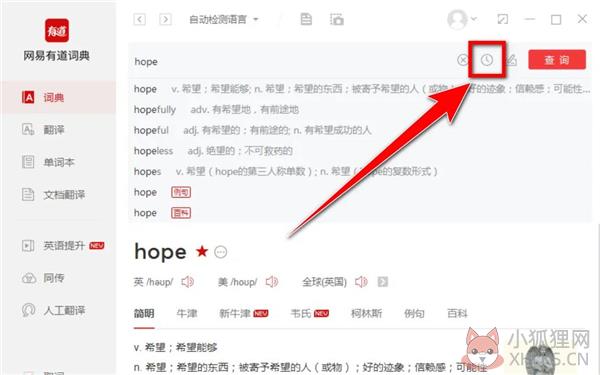 网易有道词典怎么看历史记录截图4