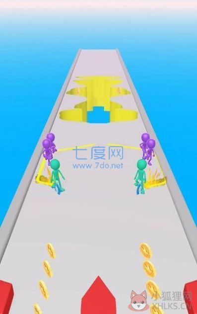 地面挖掘机跑酷游戏
