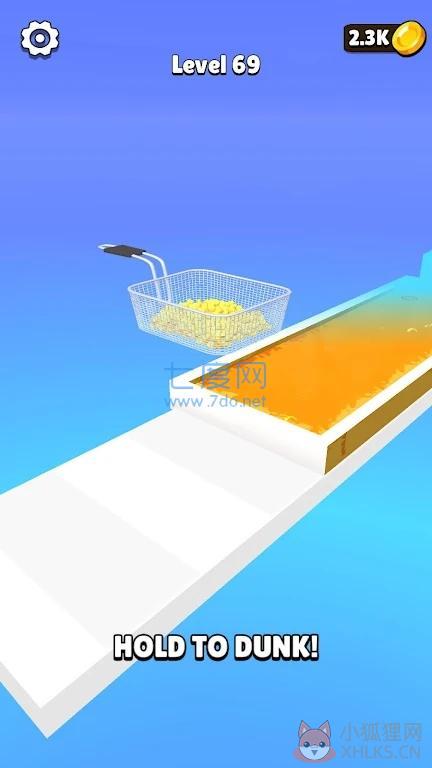 煎炸奔跑3D游戏