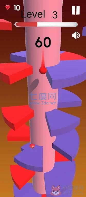 螺旋跳球游戏