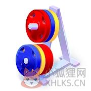 杠铃排序拼图